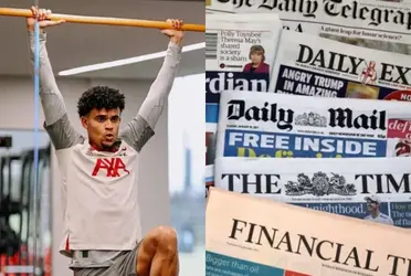 Luis Díaz da buenas noticias en el Liverpool y la prensa ha comentado como va su regreso.