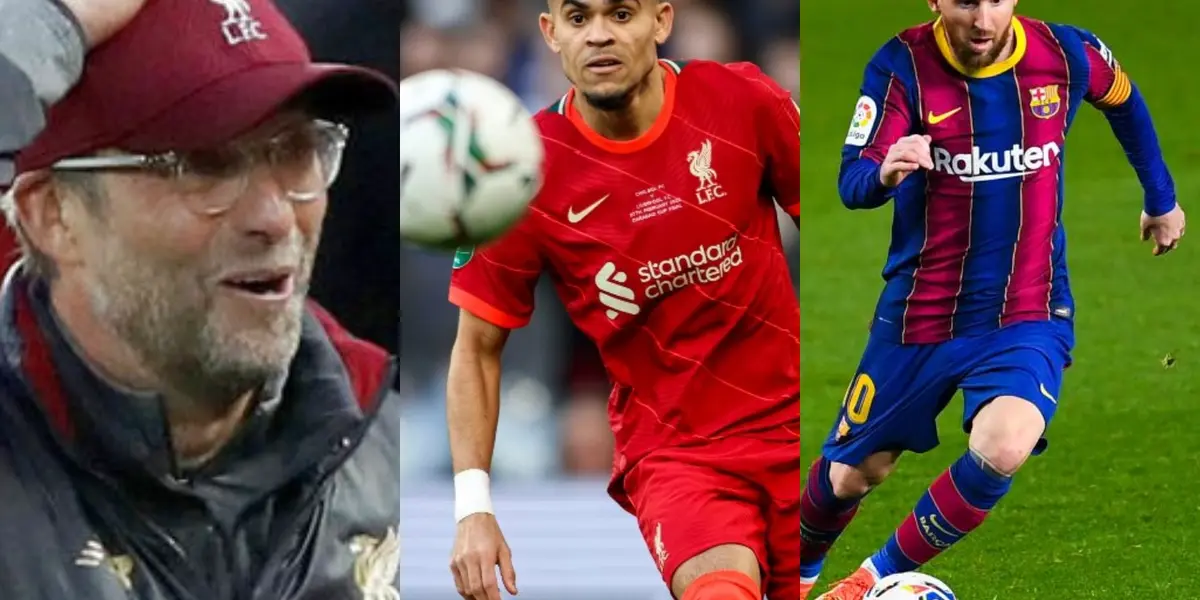 Luis Díaz no deja de sorprender y contra el West Ham la rompió con varias jugadas y en una de ellas lo compararon con Lionel Messi.