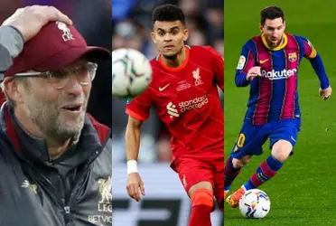 Luis Díaz no deja de sorprender y contra el West Ham la rompió con varias jugadas y en una de ellas lo compararon con Lionel Messi.