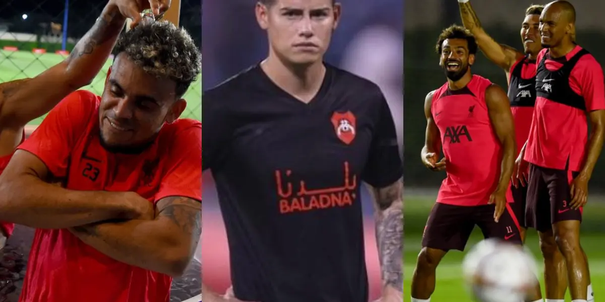 Luis Díaz demostró en las redes sociales lo que hace antes de volver a la alta competencia con el Liverpool.