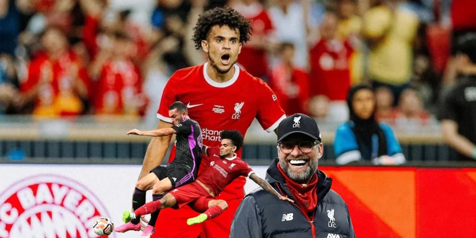 Luis Díaz destacado en el Liverpool contra el Bayern Múnich y Jürgen Klopp mandó un mensaje sobre El Guajiro.