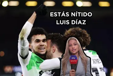 Luis Díaz es destacado en la prensa de Inglaterra apenas inició el año 2024.