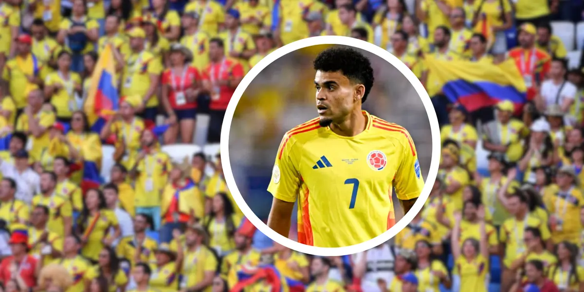 Luis Díaz es increpado por un hincha en la previa del Colombia vs. Chile