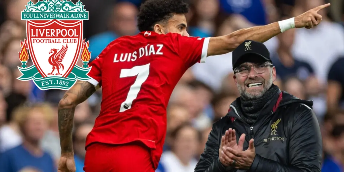 Luis Díaz es un crack en Liverpool (Foto tomada de Noticias Caracol, VIP Deportivo)