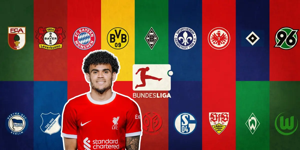 Luis Díaz es una estrella en el Liverpool de Inglaterra. Foto tomada de DevianArt y Liverpool Web Site.