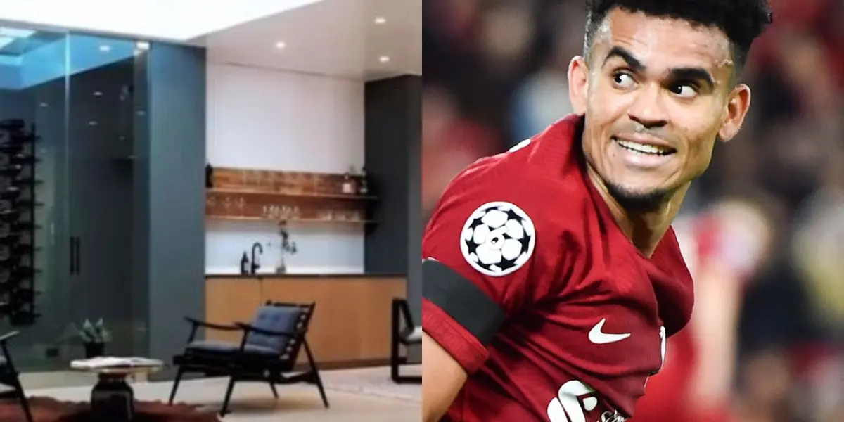 Luis Díaz es una historia de superación y en Liverpool gracias a su talento viviría en una destacada mansión.