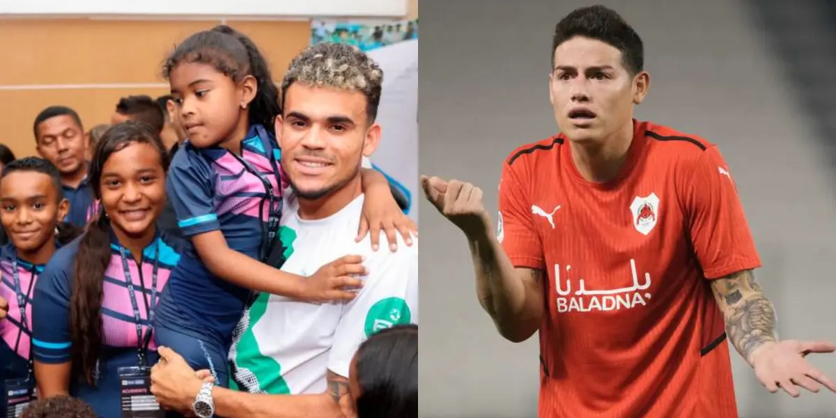 Luis Díaz está en importantes eventos en Colombia y en paralelo James Rodríguez podría estar cometiendo errores que le costarán muy caro en su carrera.