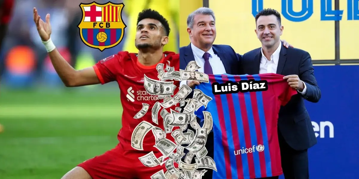 Luis Díaz está en la mira del FC Barcelona y un buen sueldo podría ser parte de la propuesta para convencer al colombiano.