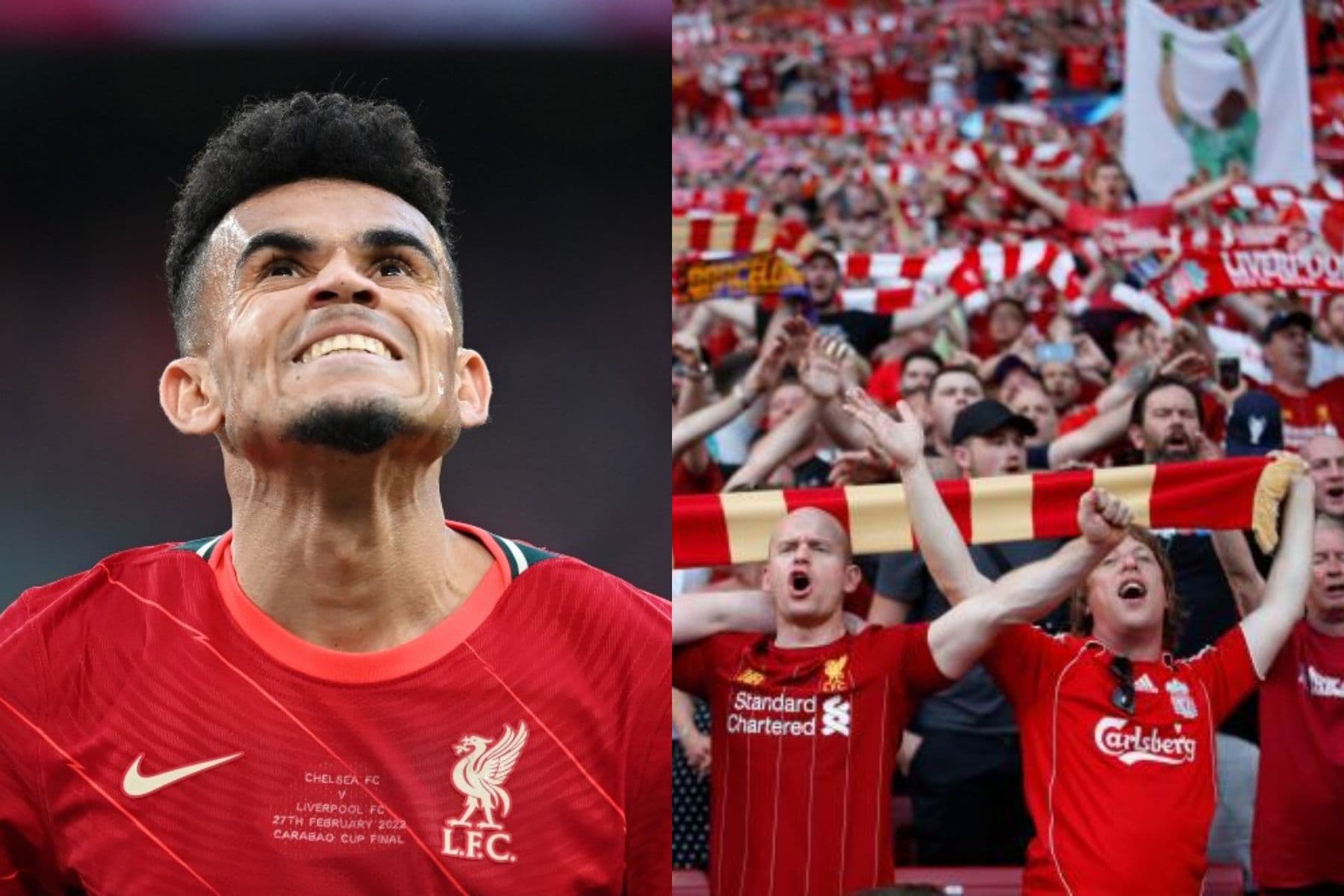 Luis Díaz está lesionado y no dio muy buenas noticias a los hinchas del Liverpool.