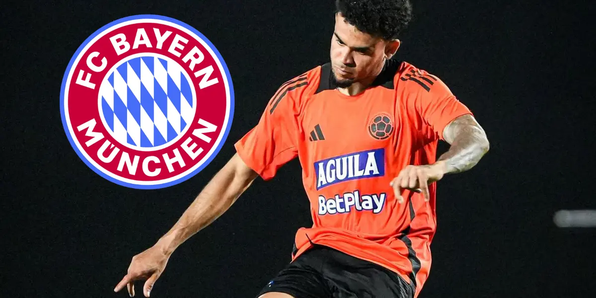 Luis Díaz está por llegar a Alemania y esta sería la oferta final del Bayern Foto: Escudoteca y Luis Díaz