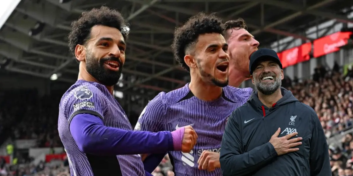 Luis Díaz firme con una gran cualidad en Liverpool. Fotos tomadas de Liverpool en Twitter @LFC y su web site.