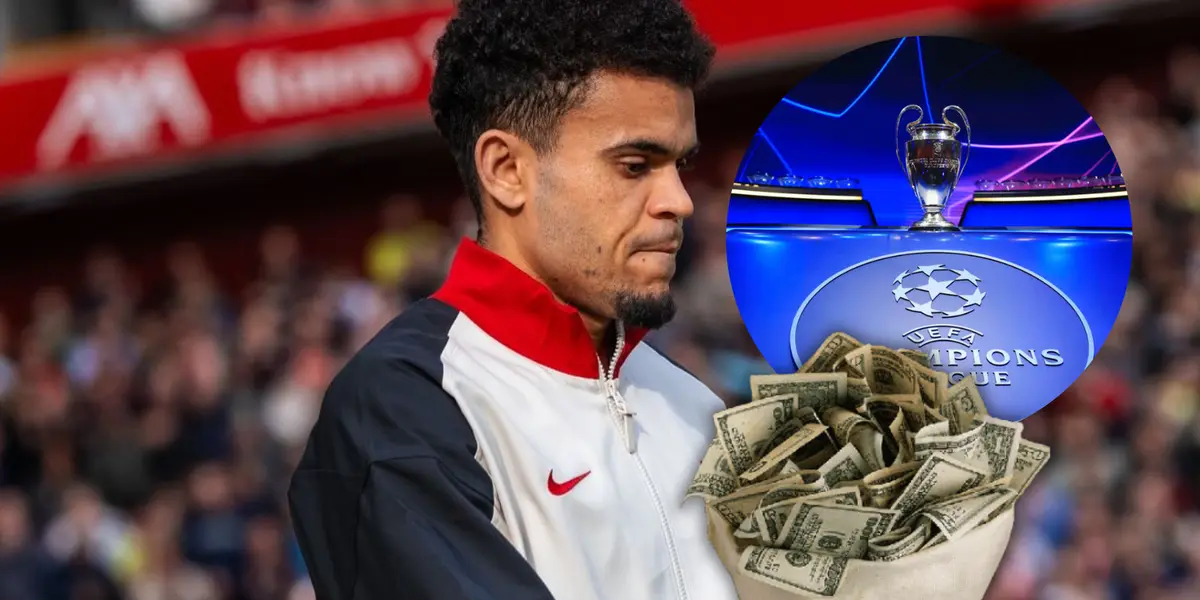 Luis Díaz Foto: LFC, UEFA Champions League y Pexels