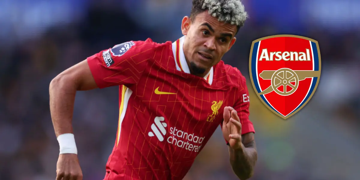 Arne Slot sigue desconfiando de Luis Díaz y lo que piensan en Arsenal sobre el colombiano