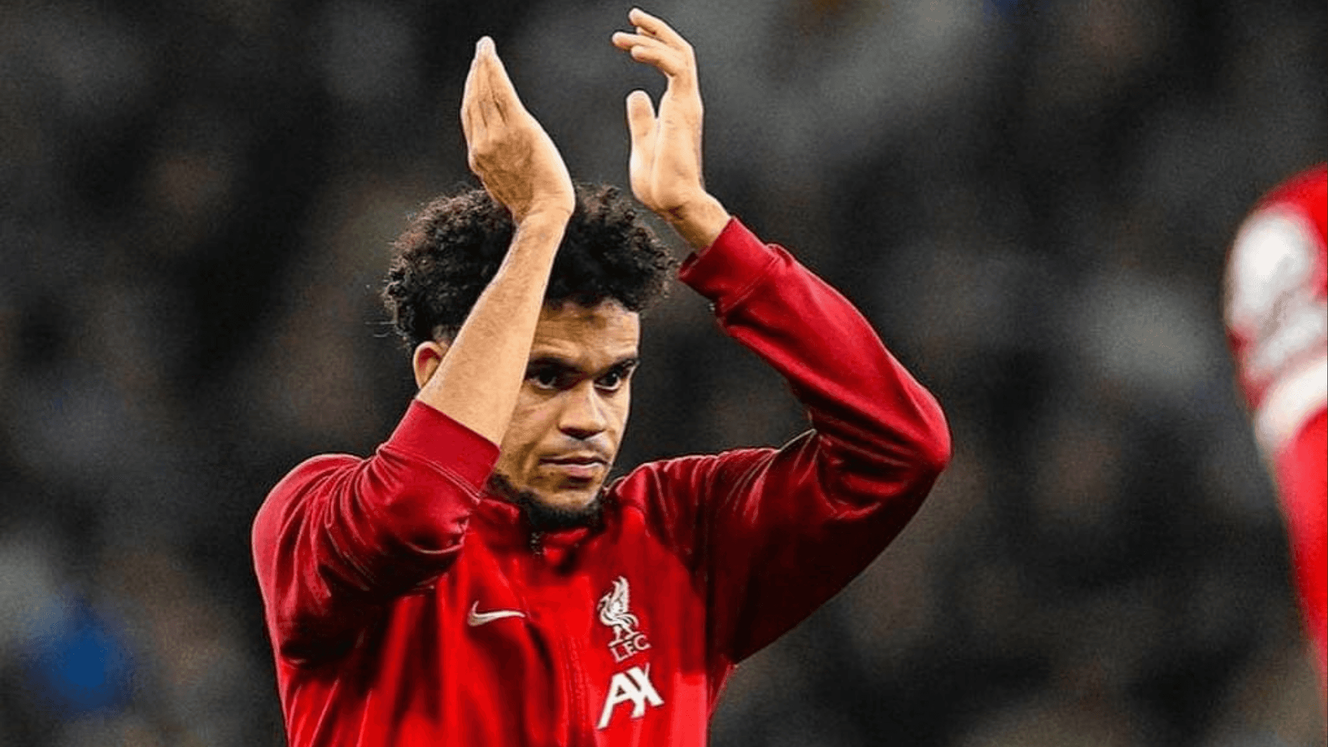 Luis Díaz. Foto: redes de Liverpool.