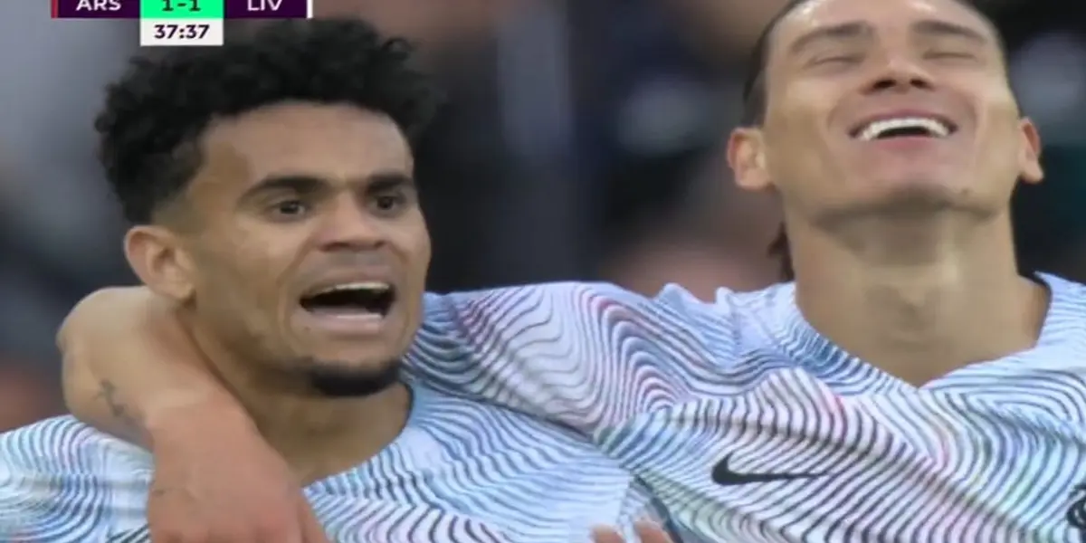Luis Díaz fue clave en el partido entre Arsenal contra Liverpool.