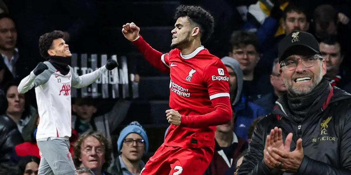 Luis Díaz fue el mejor de Liverpool vs Fulham y así se rindió el técnico Klopp