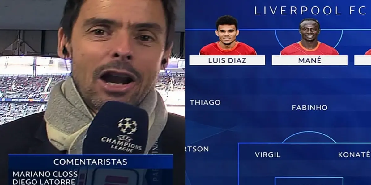 Luis Díaz fue elogiado por el comentarista de ESPN Mariano Closs.