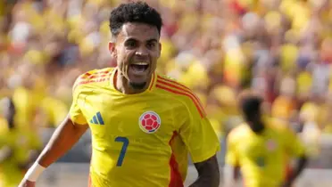 Luis Díaz hizo el primer gol en Barranquilla contra Paraguay. Foto: FCF