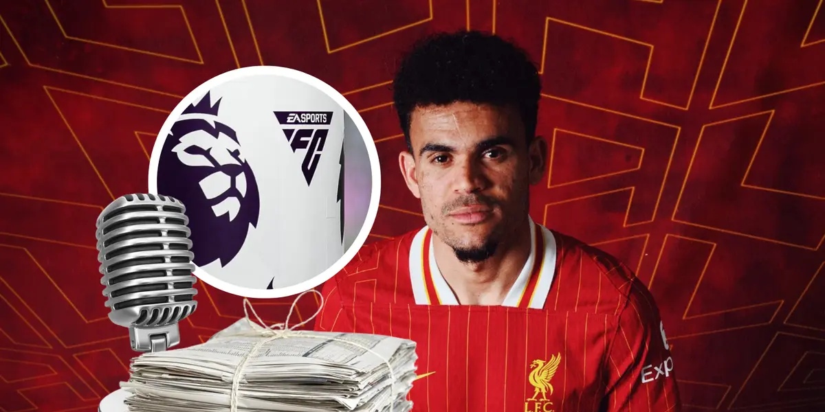 Luis Díaz intentó pero no alcanzó a salvar al Liverpool de una inesperada derrota Foto: LFC, Premier League y Pexels