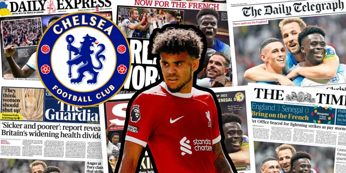 Luis Diaz jugó contra el Chelsea. Foto tomada de Liverpool Web Site y The Guardian.