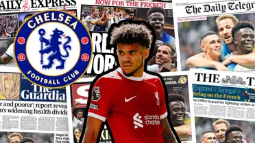 Luis Diaz jugó contra el Chelsea. Foto tomada de Liverpool Web Site y The Guardian.