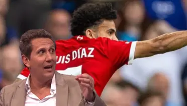 Luis Díaz jugó en la victoria del Liverpool ante Burnley.