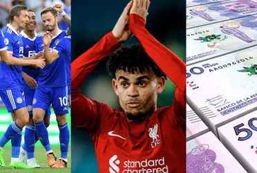 Luis Díaz jugó su séptimo partido seguido con el Liverpool tras el regreso de su lesión.