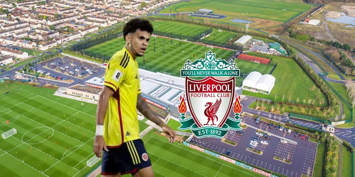 Luis Díaz en la Selección Colombia recibe noticias desde Inglaterra.