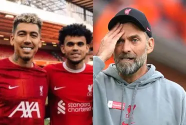 Luis Díaz le dirá adiós en el Liverpool a otro gran compañero dado que Jürgen Klopp le bajó el pulgar.