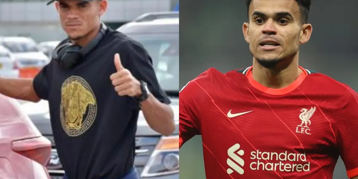 Luis Díaz llegó concentrado a enfrentar su primera final con el Liverpool frente al poderoso Chelsea.