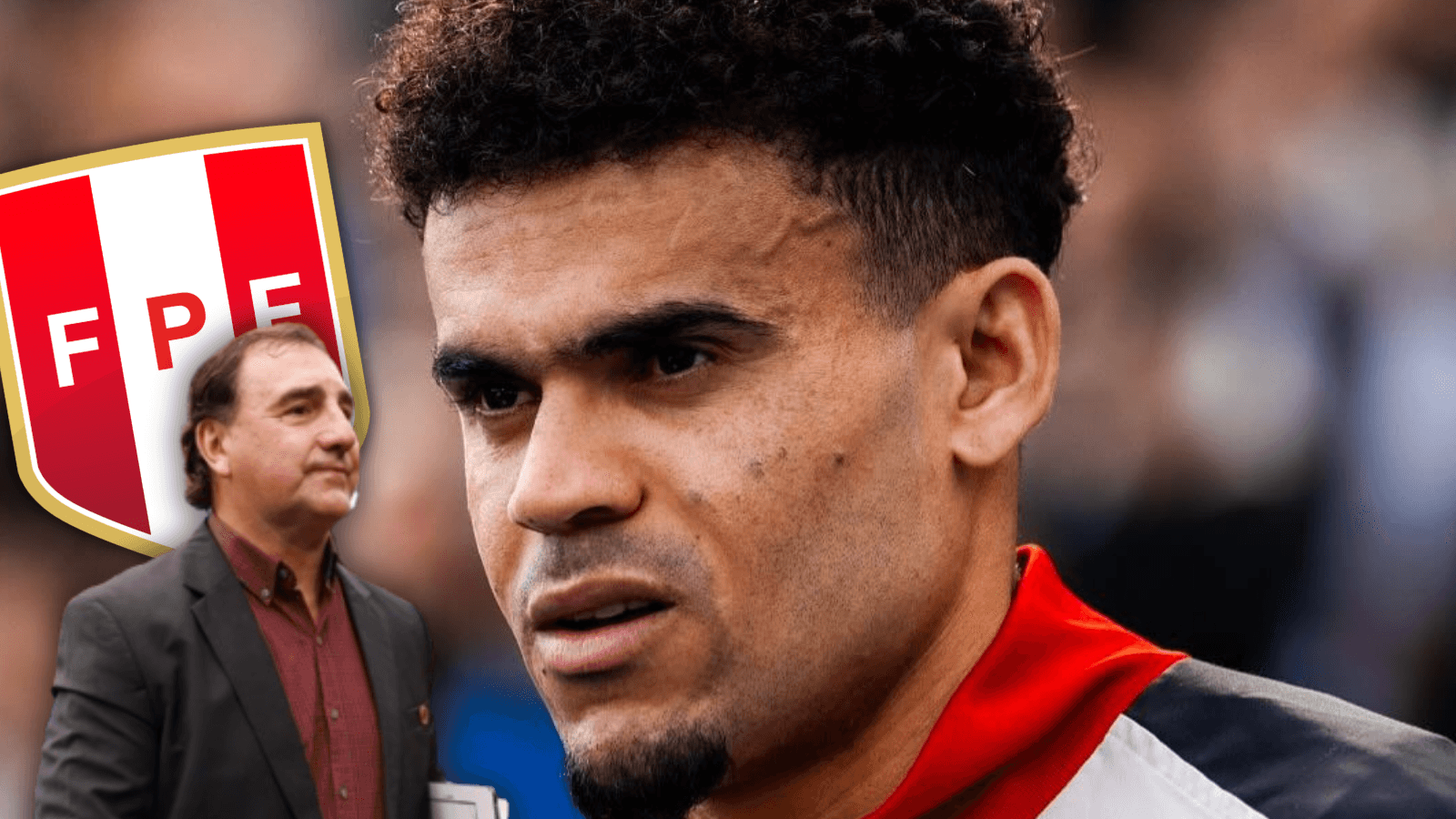 Luis Díaz no jugará ante Perú y ya se conoce el nombre del jugador que lo reemplazará Foto: Luis Díaz y FCF, Escudoteca