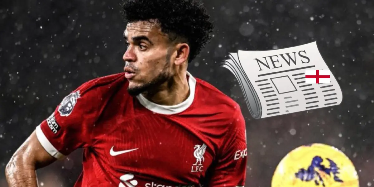 Luis Díaz nuevamente brilló con la camiseta de Liverpool.