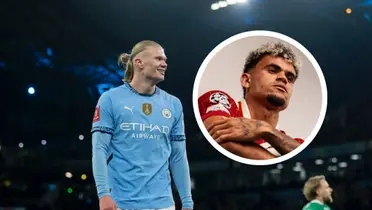 Luis Díaz pensó en su familia. Haaland, en cambio, sorprendió con lo que compró al recibir su primer sueldo. Foto: Erling Haaland y LFC