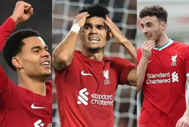 Luis Díaz pese a que aún no vuelve a jugar tendría una presión y amenaza por parte de Cody Gakpo en el Liverpool, ni Diogo Jota llegó a tanto.