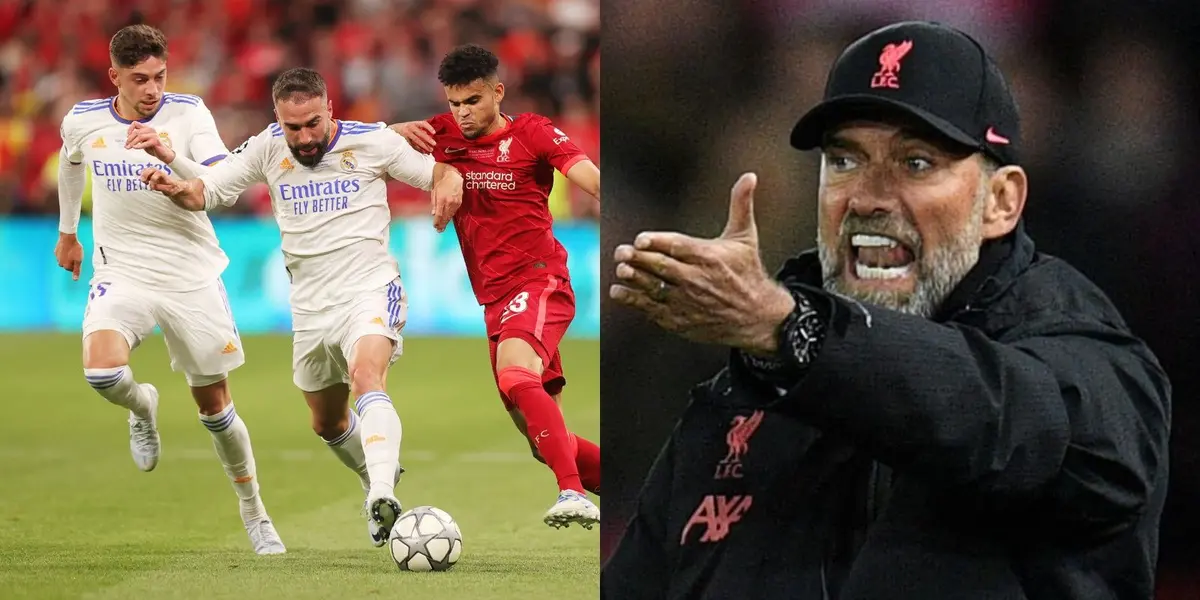 Luis Díaz podría volver a medirse contra Dani Carvajal y Jürgen Klopp habló del Real Madrid.