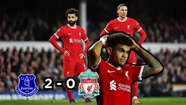 Luis Díaz presente en una nueva derrota del Liverpool