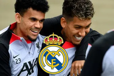 Luis Díaz recibe sorpresiva noticia de Roberto Firmino con el Real Madrid.