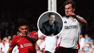 Luis Díaz recibió un mensaje de Pablo Giralt luego de su gol con el Liverpool Foto: LFC y Pablo Giralt