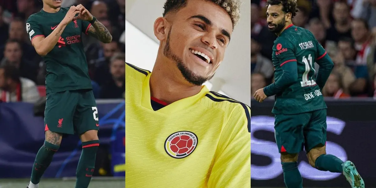 Luis Diaz recibió una buena noticia en el Liverpool gracias a Mohamed Salah y Darwin Núñez.