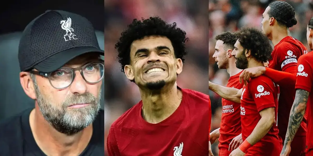 Luis Díaz regresó al banco de suplentes en Liverpool.