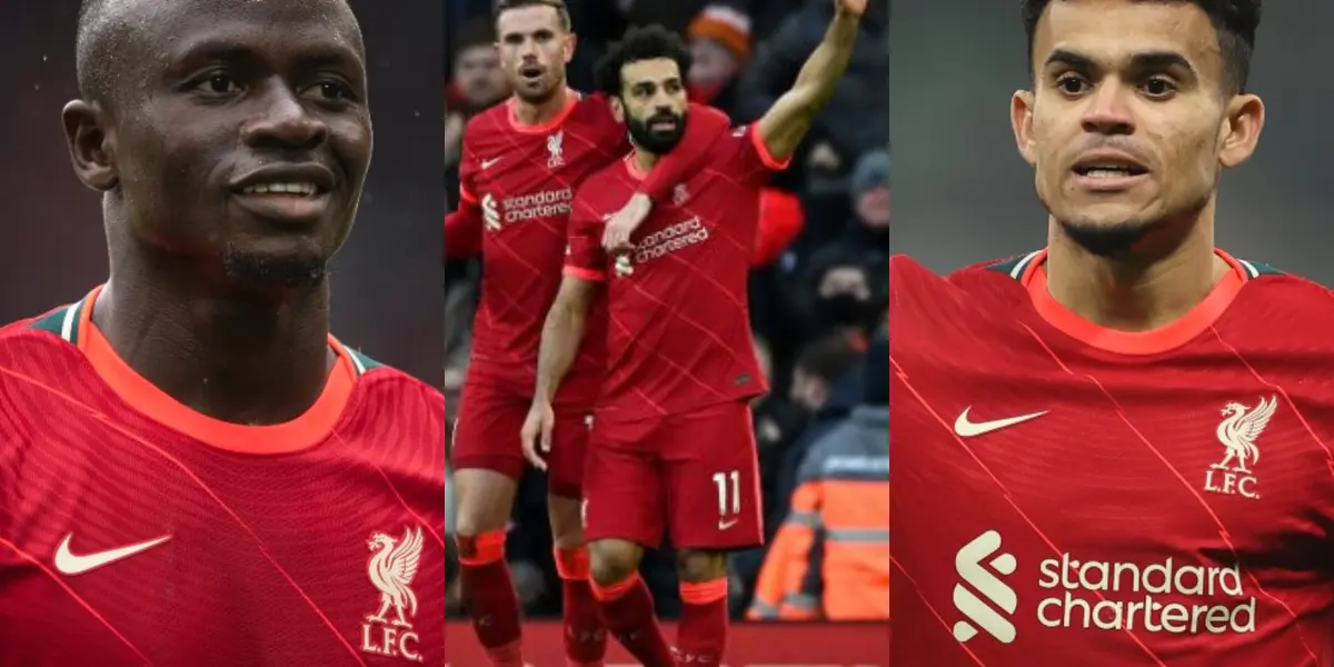 Luis Díaz se destacó contra el Manchester United y tuvo un momento aparte con Sadio Mané que pocos captaron.