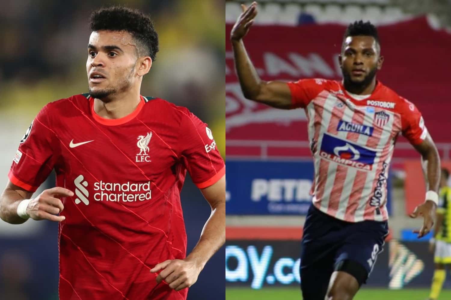 Luis Díaz se prepara para jugar con Liverpool y sorprendió tanto a Miguel Ángel Borja como los hichas del Junior.