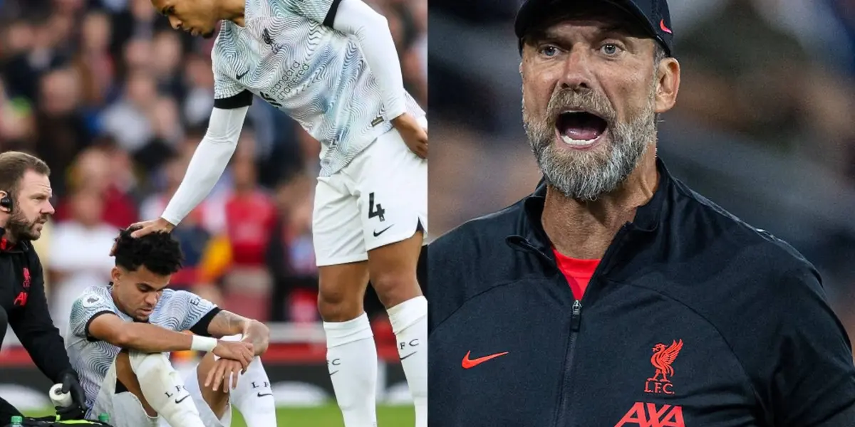 Luis Díaz se volvió a resentir de su lesión, lo sometieron a cirugía y Jürgen Klopp mandó fuego al hablar del tema.