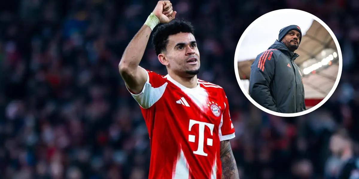 Luis Díaz será premiado por Vincent Kompany y esto pasaría en el Bayern Foto: Luis Díaz y FC Bayern Múnich