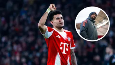 Luis Díaz será premiado por Vincent Kompany y esto pasaría en el Bayern Foto: Luis Díaz y FC Bayern Múnich