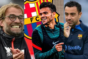 Luis Díaz sería deseado por Xavi Hernández en el FC Barcelona, pero el jugador tiene unas condiciones que hacen cuesta arriba su salida del Liverpool.