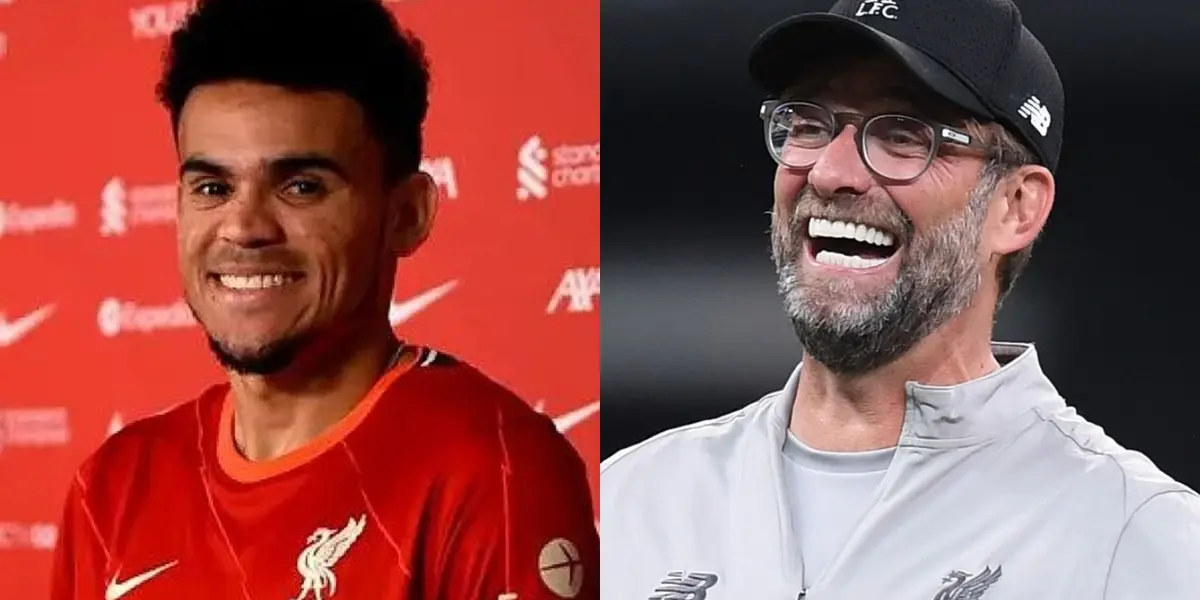 Luis Díaz sigue causando buenas sensaciones en el Liverpool, el colombiano es visto ya como un ejemplo para sus compañeros según Jürgen Klopp.