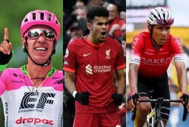 Luis Díaz en su pretemporada con el Liverpool sorprendió al demostrar sus habilidades en la bicicleta.