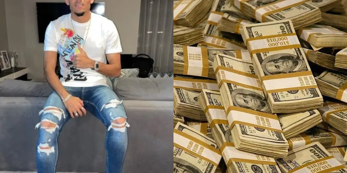 Luis Díaz con su primer sueldo prefirió invertir en algo duradero y no dilapidar su dinero en fiestas o temas efímeros.