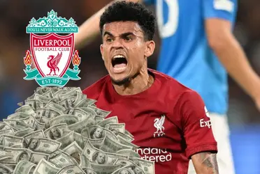 Luis Díaz tiene competencia por el puesto de titular en Liverpool.